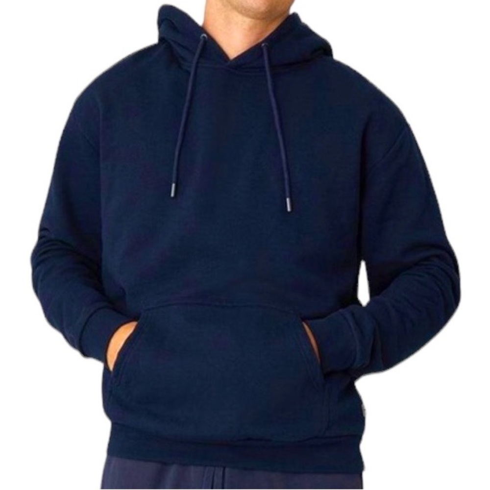 UK Evergreen The Basic Hoodie NF in Dark Navy Outerwear Sweatshirt